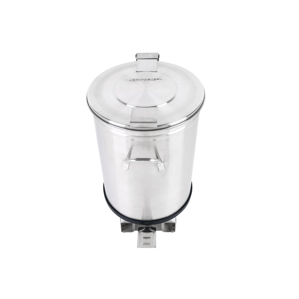 Poubelle Inox avec Pédale - 100 L