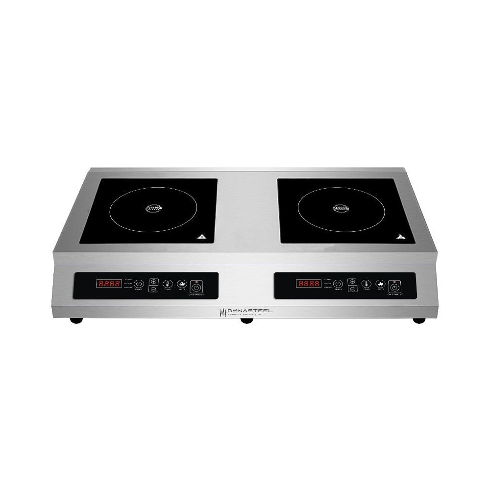 Plaque a Induction Double 2000 1500 W DYNASTEEL Cooking