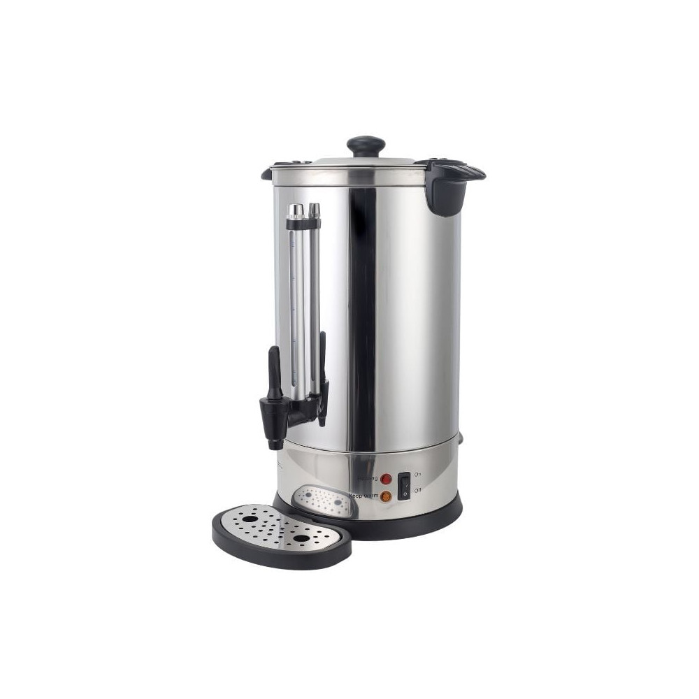 Percolateur à Café Inox 18/8 – 6 Tasses, Manche Bois, Bouton Verre (Occasion, Camping)