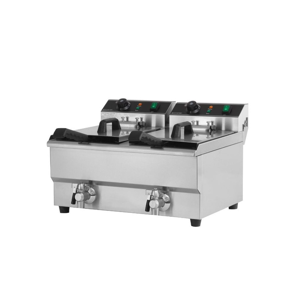 Friteuse Acier Inoxydable 2L Avec Thermomètre - Pour Gaz, Induction, électrique - Style Japonais, Vidange D'huile - 8