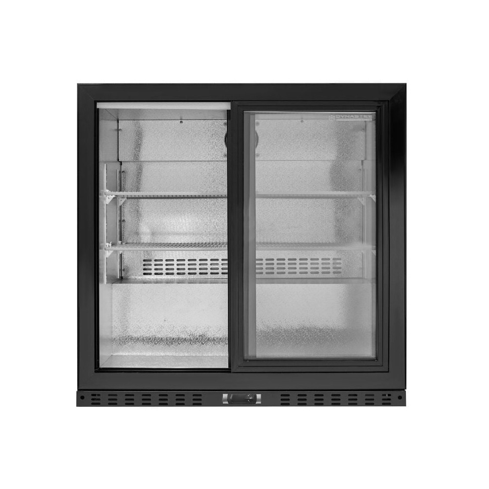Arrière-Bar Réfrigéré Skinplate à 2 Portes Vitrées Coulissantes