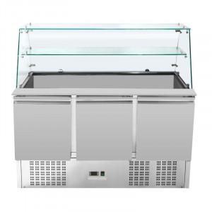 Saladette Réfrigérée 3 Portes - 368 L