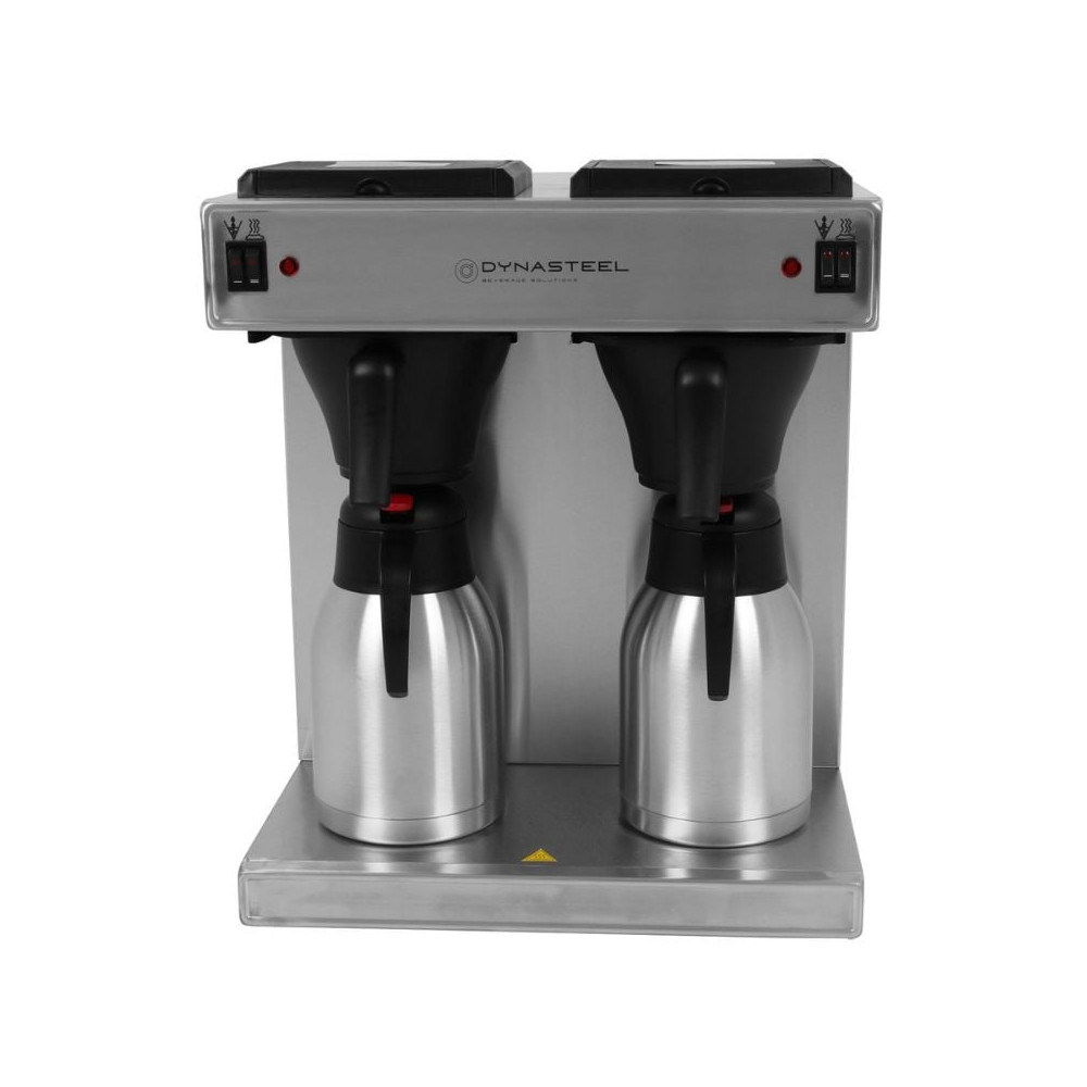 Cafetière Double Professionnelle 2 x 2 L