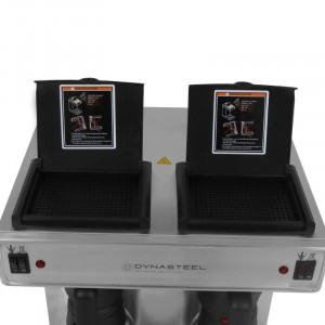 Cafetière Double Professionnelle 2 x 2 L