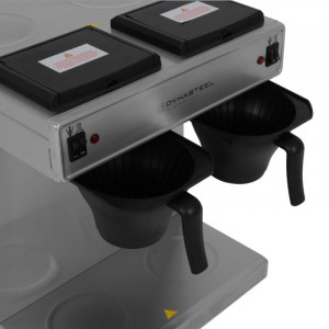 Cafetière Double Professionnelle 2 x 2 L