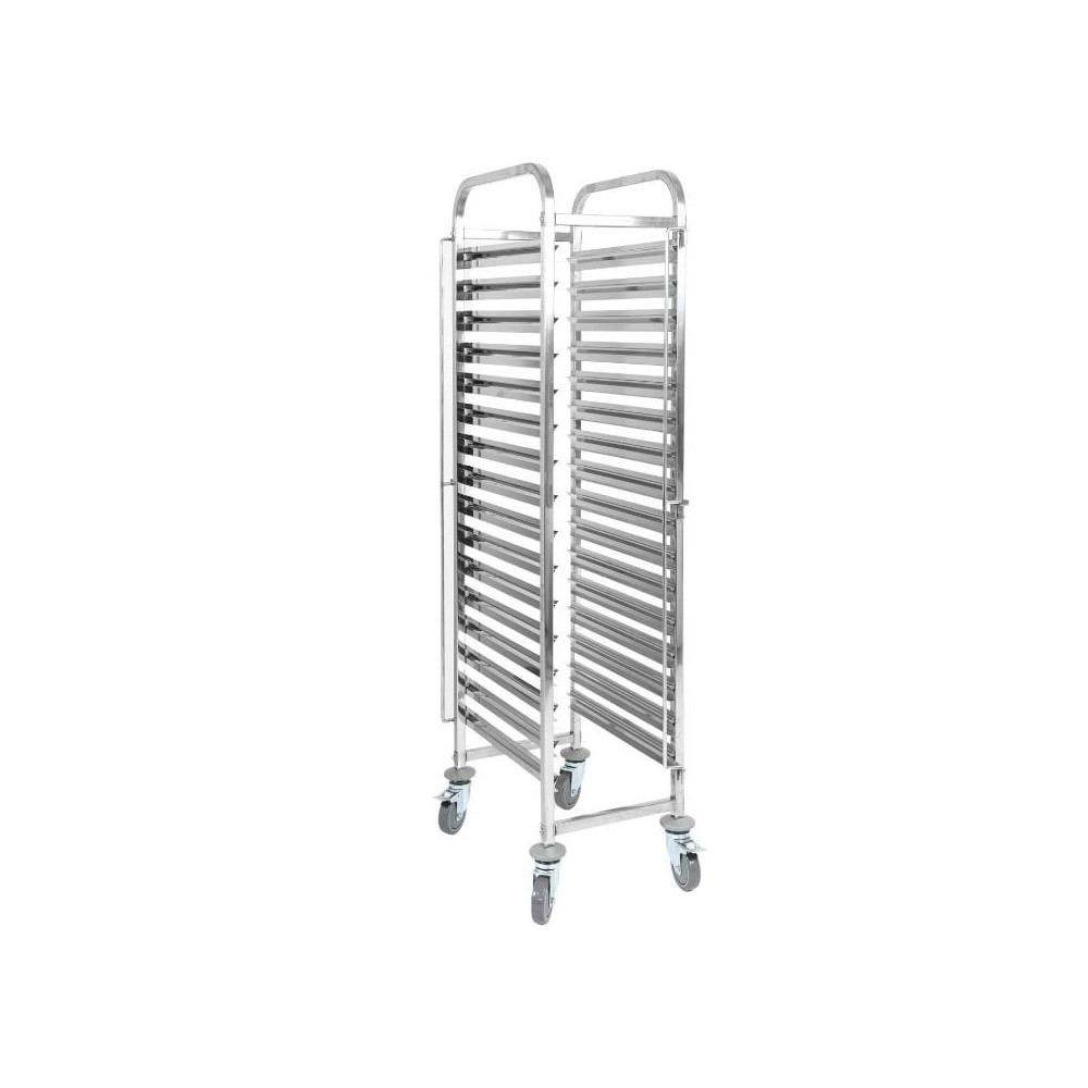 Echelle Pâtissière Inox 16 Niveaux 600 x 400 mm - DYNASTEEL Work