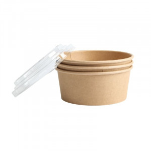 Bol à Salade Kraft - 750 ml - Lot de 50