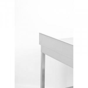 Table Inox avec Dosseret et Etagère - 800 x 600 mm
