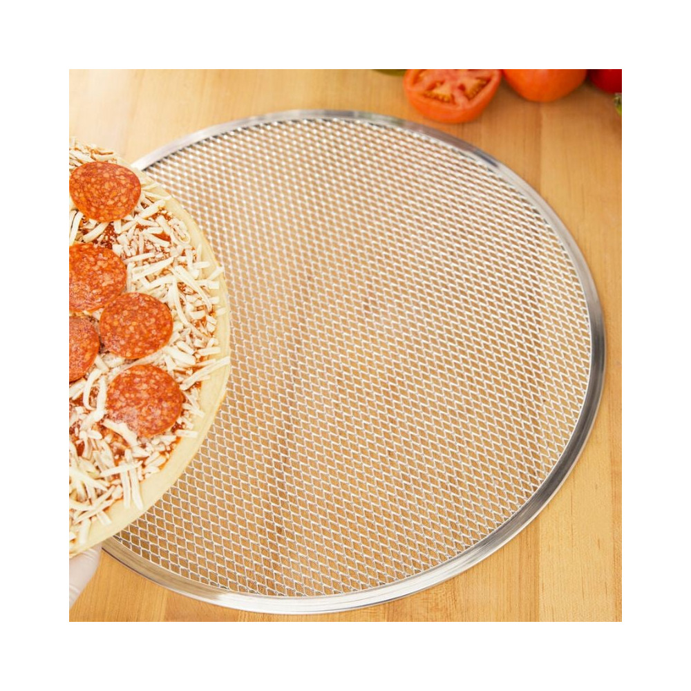Plaque à Tarte Ronde En Aluminium 20 X 1,6 Cm - Moule à Tarte Solide Et Durable 323 Cc