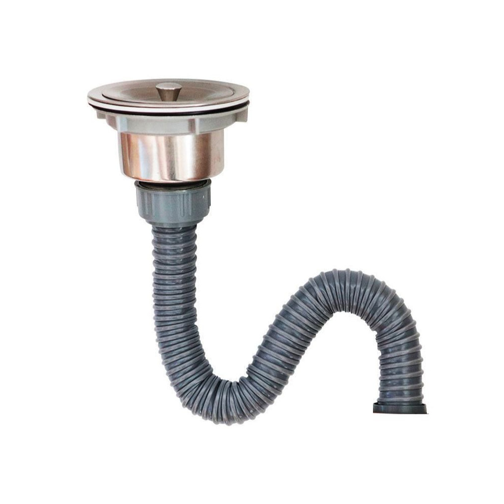 Bonde 110 mm avec Tuyau 90 cm pour Plonge
