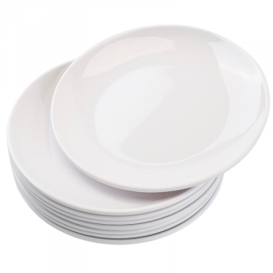 Assiette Ronde en Mélamine - Ø 17,7 cm - Lot de 10