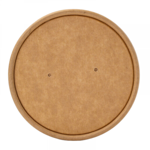 Couvercle pour Pot à Soupe Kraft 240 et 360 ml - Lot de 50