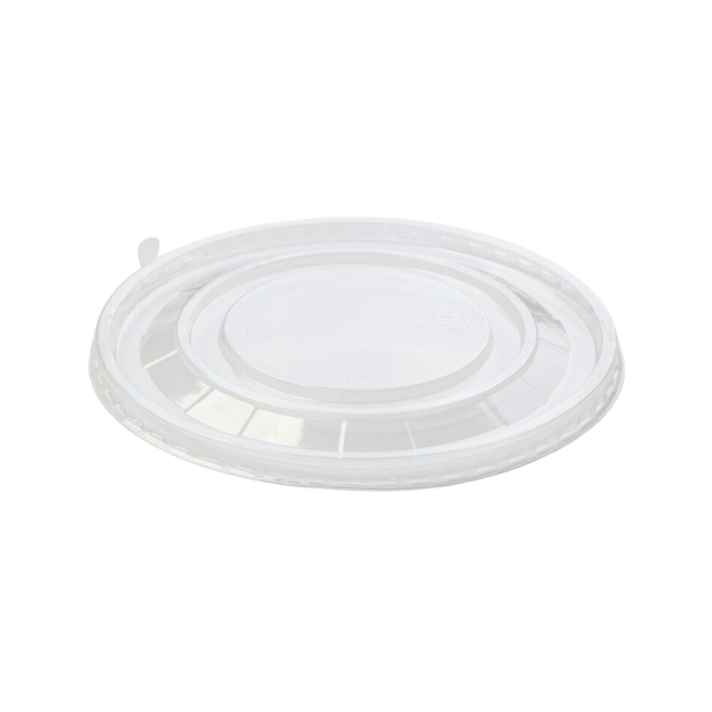 Couvercle PET pour Bol Salade Kraft - Lot de 50
