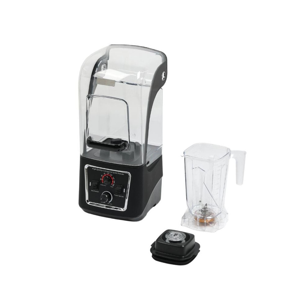 Blender Professionnel Avec Caisson Insonorisé - 2.5L, 2200W, 15 Vitesses, Modèle CM-810