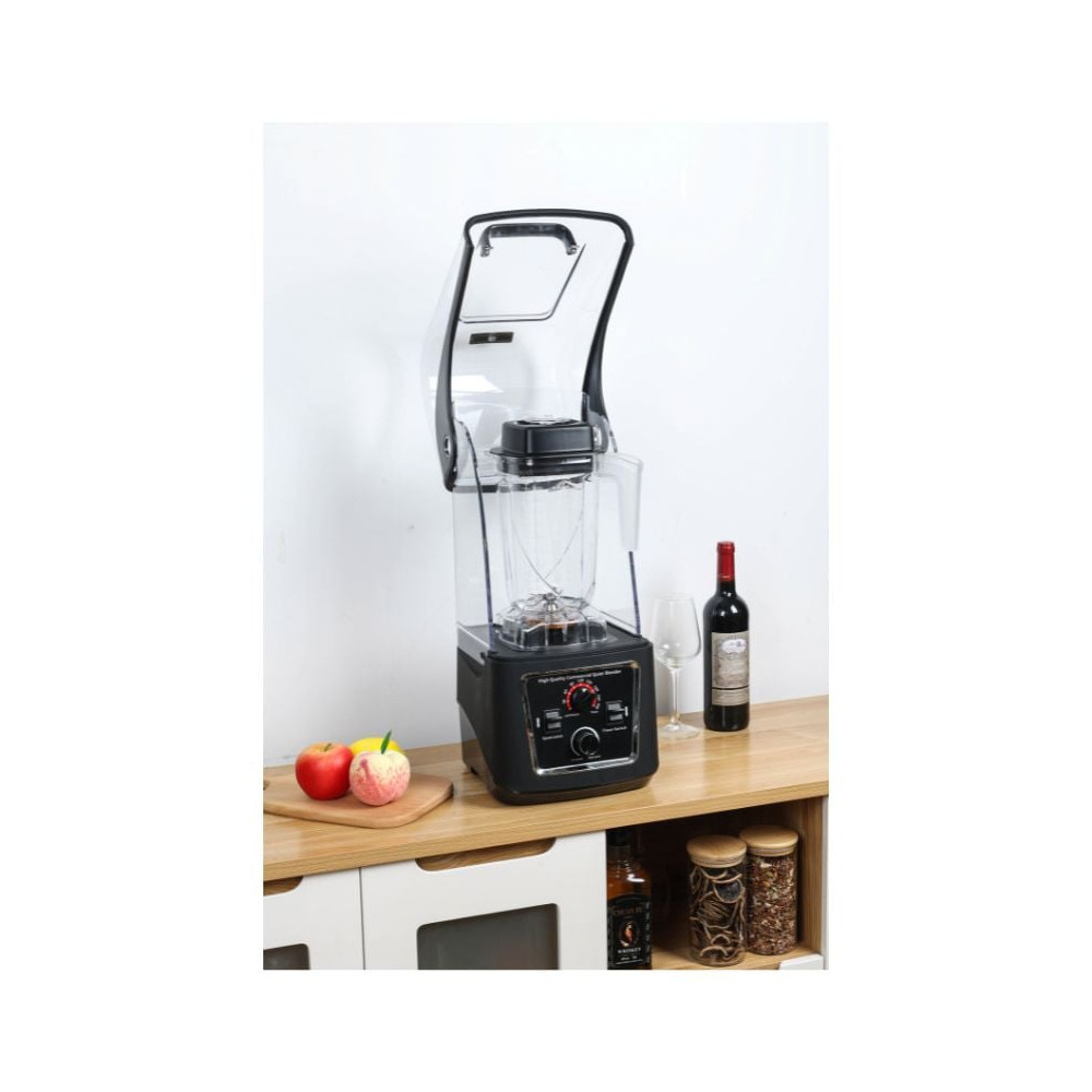 Blender professionnel silencieux avec caisson insonorisant – 2 L - Équipements pour restaurants & hôtels