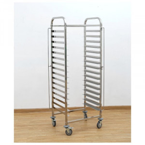 Echelle Pâtissière Inox 16 Niveaux Entrée 600 - 600 x 400 mm