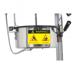 Machine à Pop-Corn Professionnelle - Noire