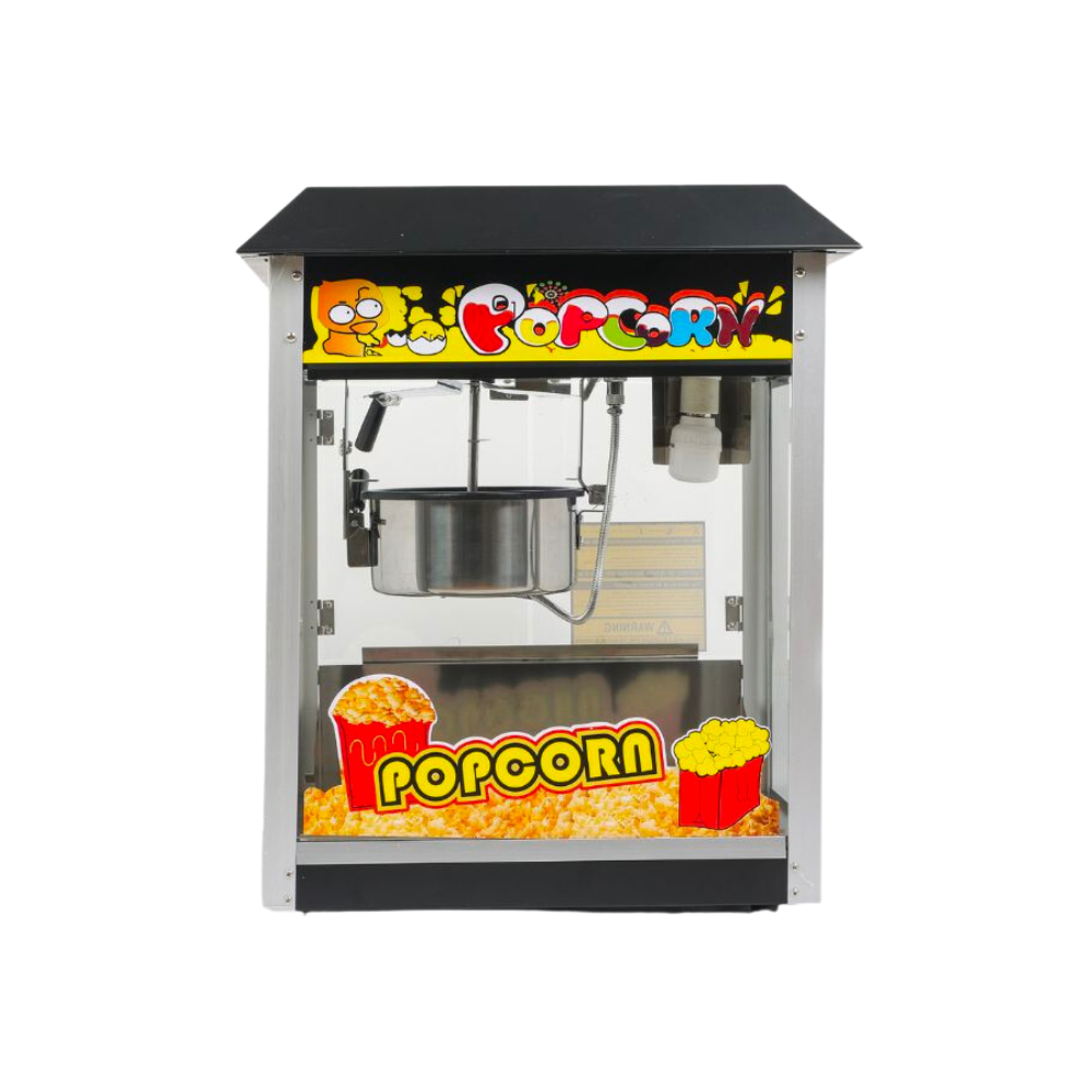 Machine à Pop-Corn Professionnelle - Noire