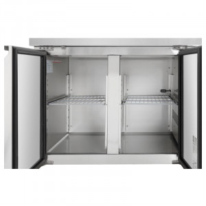 Table Réfrigérée 2 Portes GN1/1 - Profondeur 700