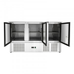 Saladette Compacte 3 Portes  - Avec Couvercle Coulissant