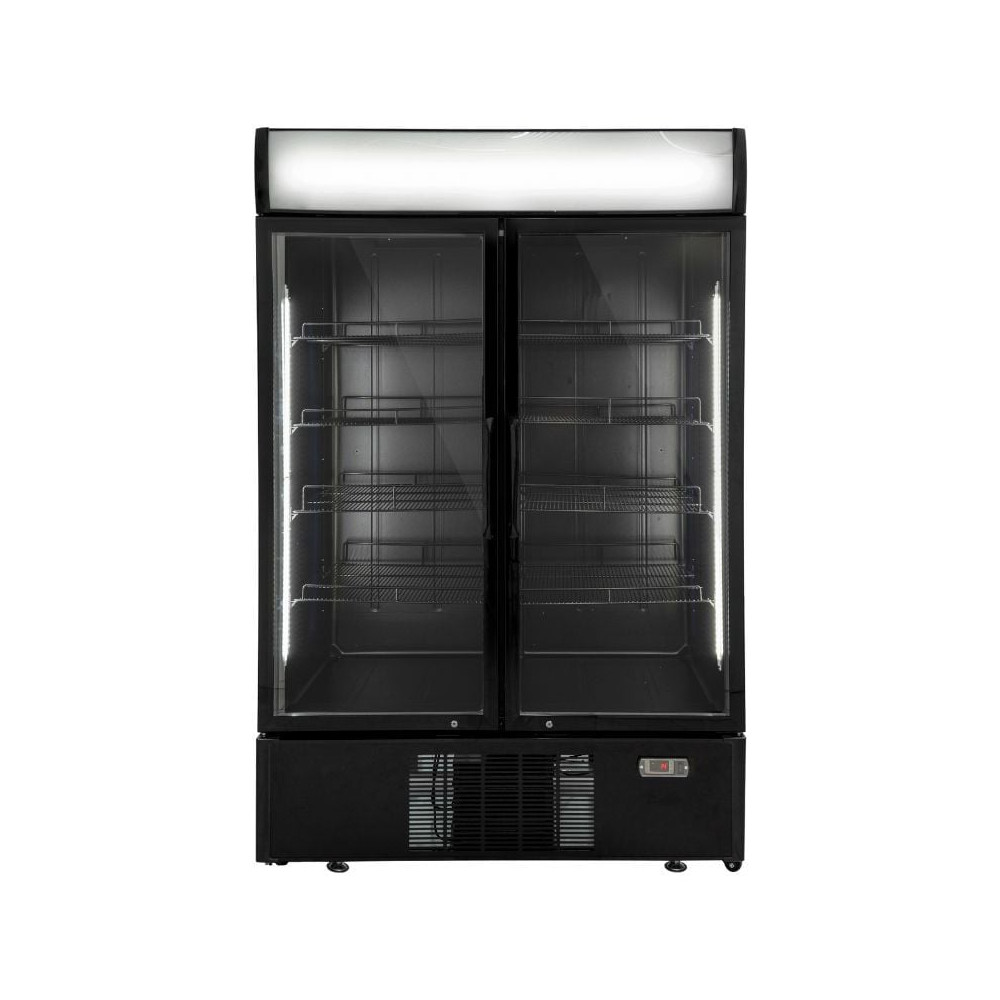 Vitrine à Boissons Réfrigérée - 2 Portes - 1000 L