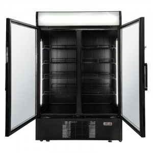 Vitrine à Boissons Réfrigérée - 2 Portes - 1000 L
