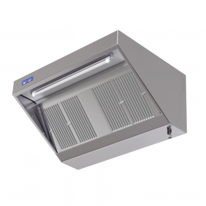 Hotte Snack Complète 700 - Longueur 1200 - Avec Moteur, Led et Variateur