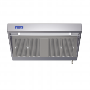 Hotte Snack Complète 900 -  Longueur 1200 - Avec Moteur, Led et Variateur