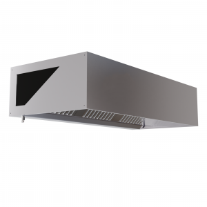Hotte Cubique 900 avec Led et Sans Moteur - Longueur 1400