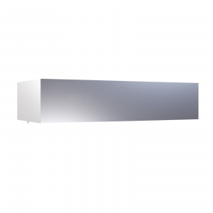 Hotte Cubique 900 avec Led et Sans Moteur - Longueur 1600
