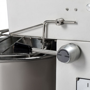 Pétrin 10 L Cuve Fixe et Tête Relevable - 1 Vitesse