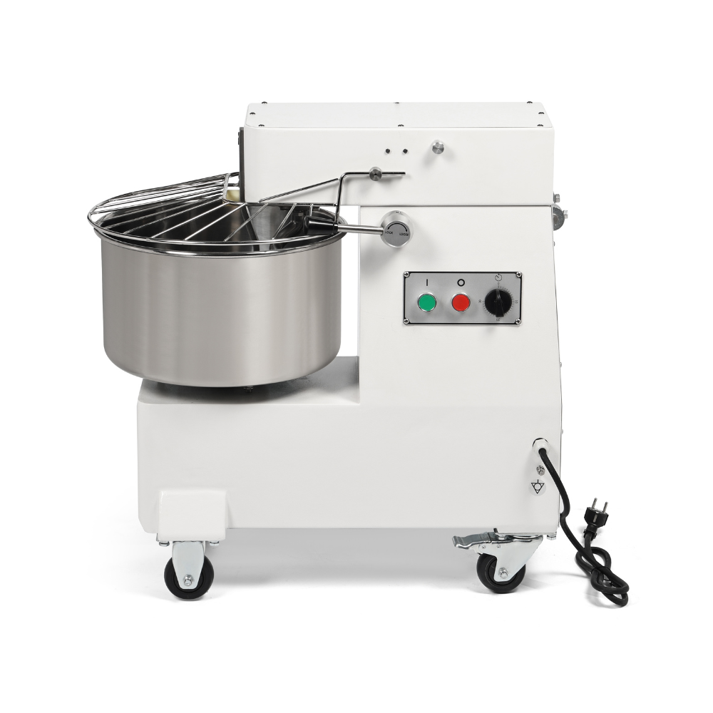 Pétrin 30 L Cuve Fixe et Tête Relevable - 1 Vitesse