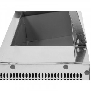 Saladette Réfrigérée à Poser Couvercle Inox - 7 x GN 1/4