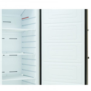 Armoire de Congélation Inox Ventilée  400 L - Intérieur ABS