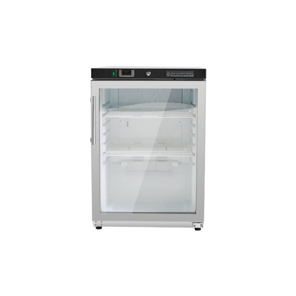 Mini Armoire Réfrigérée 200 L - Positive Vitrée Inox