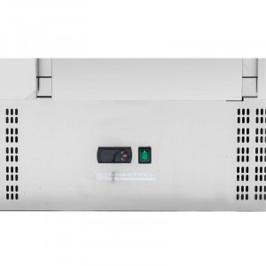 Meuble à Pizza Réfrigéré Compact 600x400 - 1 Porte et 4 Tiroirs