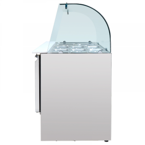 Saladette Réfrigérée 4 GN 1/1 - 3 Portes