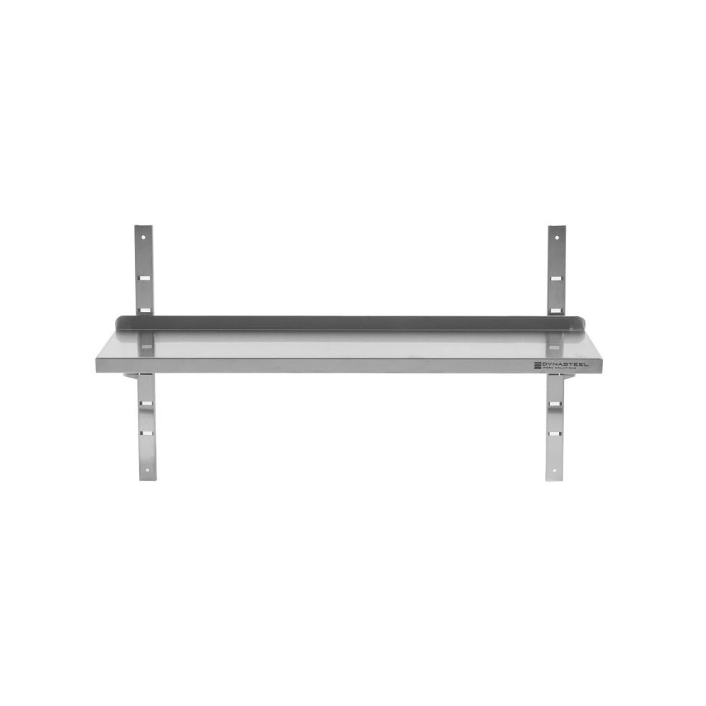 Etagère Murale en Inox - L 1400 x P 400 mm