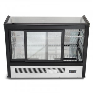 Vitrine Réfrigérée de Comptoir 160 L - Bombée