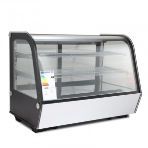 Vitrine Réfrigérée de Comptoir 160 L - Bombée