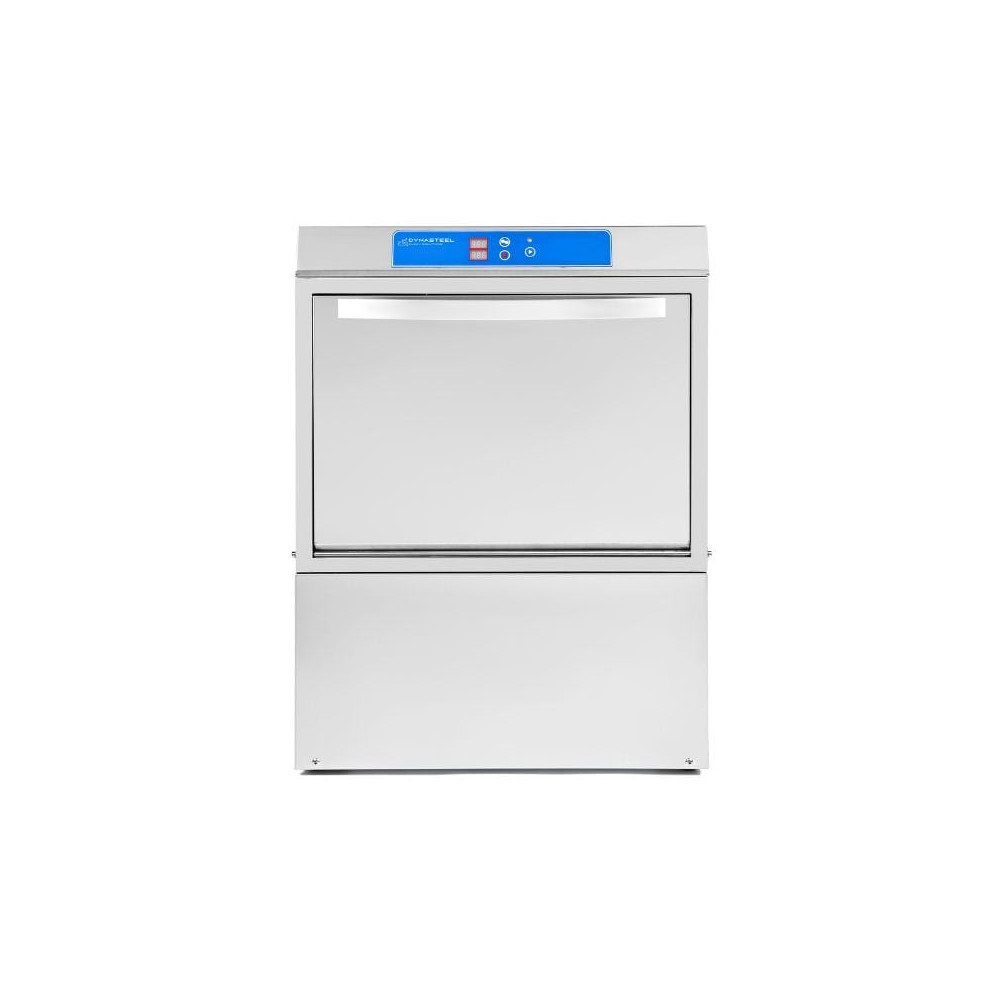 Lave-Vaisselle Professionnel avec Doseur de Liquide de Rinçage et Détergent - 50 x 50 cm