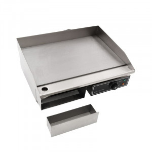 Plancha Électrique Professionnelle - Lisse 55 cm
