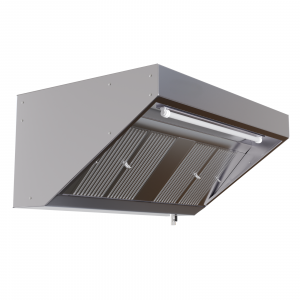 Hotte Snack 900 avec Led et Sans Moteur -  Longueur 1200