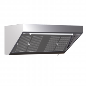 Hotte Snack 700 avec Led et Sans Moteur -  Longueur 1200