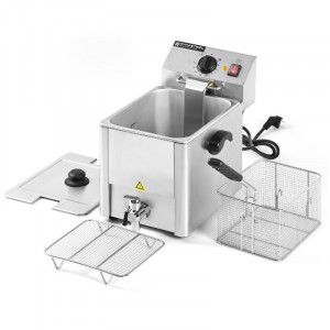 Friteuse Professionnelle 8 L avec Vidange