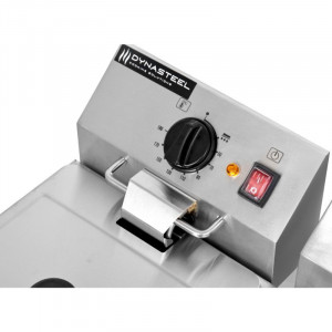 Friteuse Professionnelle 2 x 8 L avec Vidange