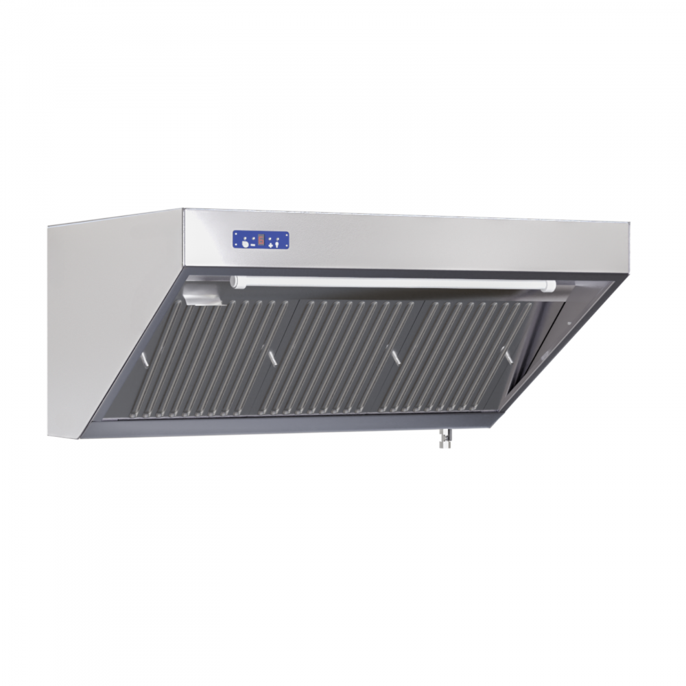 Hotte Snack Complète 700 - Longueur 1400 - Avec Moteur, Led et Variateur