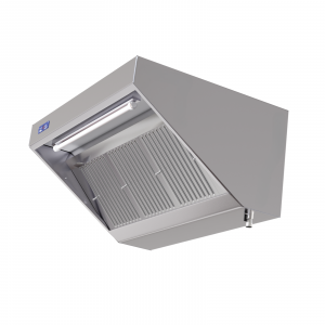 Hotte Snack Complète 700 - Longueur 1400 - Avec Moteur, Led et Variateur