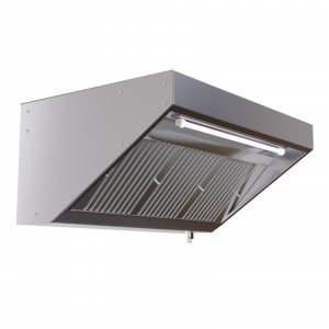 Hotte Snack 700 avec Led et Sans Moteur - Longueur 1400