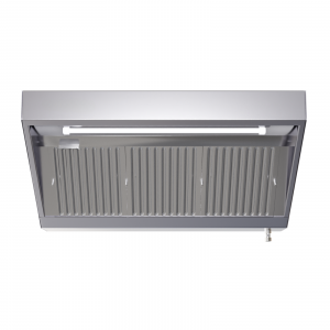 Hotte Snack 700 avec Led et Sans Moteur - Longueur 1400